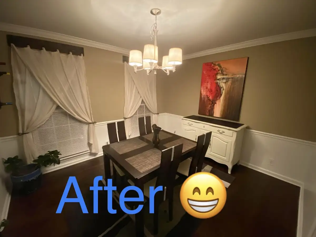 Professional dining room restoration after water damage in Almena